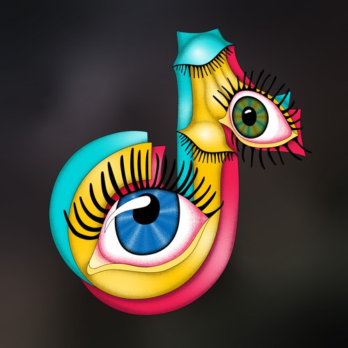 Salvador Dali's TikTok Logo