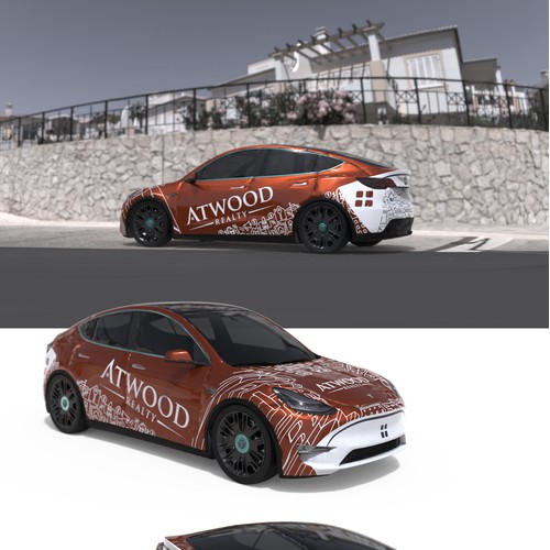 Car wrap - Atwood real estate