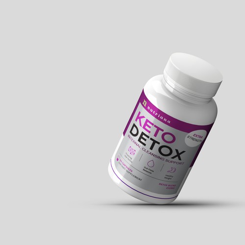 Design a modern, top-selling health supplement label