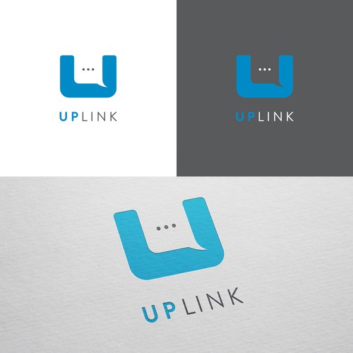 Minimal logo concept for Uplink