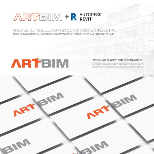 Logo Concept for  3d Architecture BIM Office 
