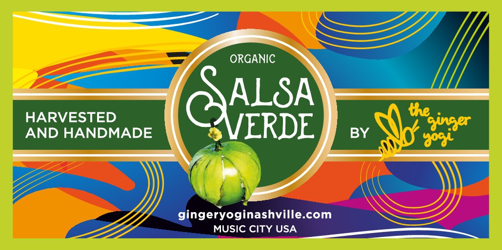 Salsa verde label