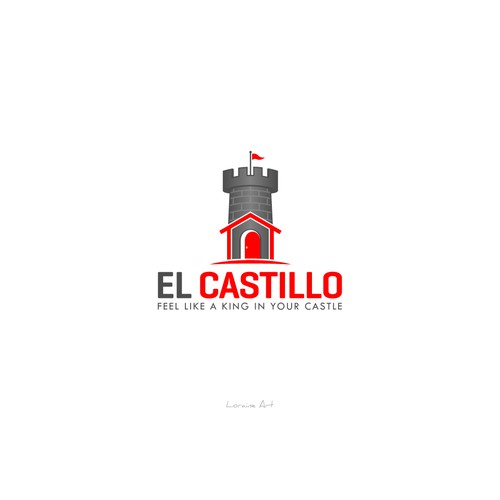 A uniqe logo of El Castillo