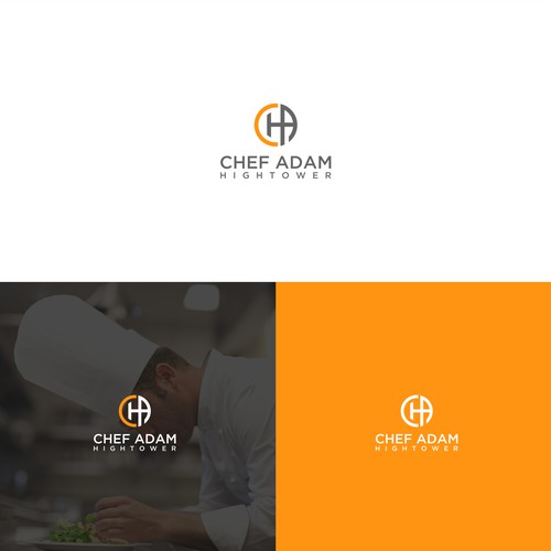 International executive chef branding his name... with a world class modern look that says luxury, refined, professional