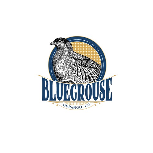 Blugrouse music logo