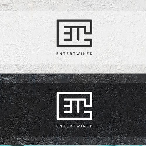 Logo for Entertwine - a freelance creative consulting business dealing with creative services, social media and web