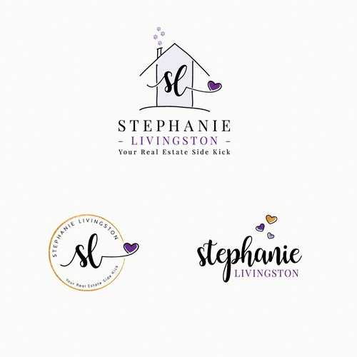 Whimsical logo for realtor