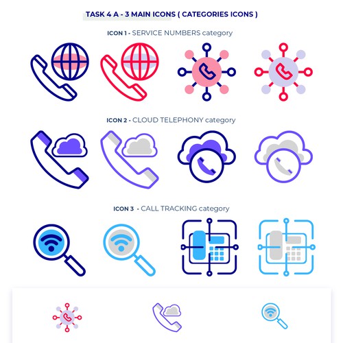 Icon concept for telequest