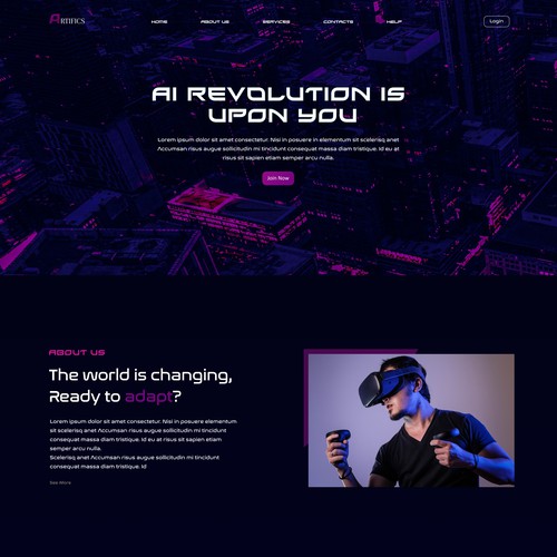 VR Website Design