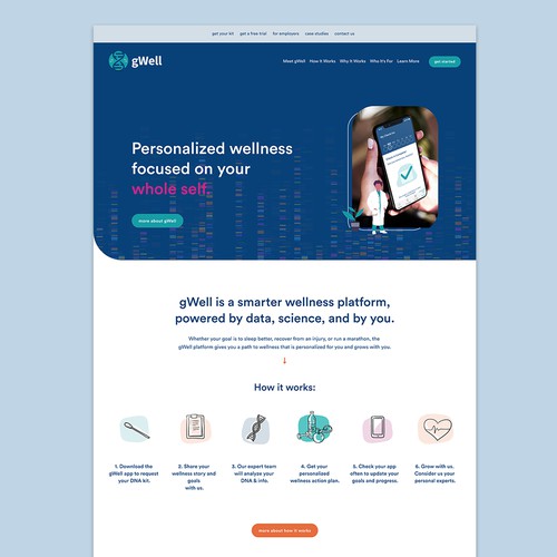 Website Design for Medical Technology Start Up