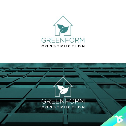Logo for Greenforn construction