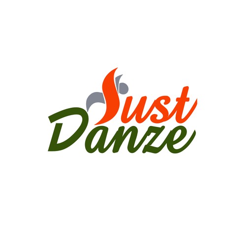 logo concept for just danze