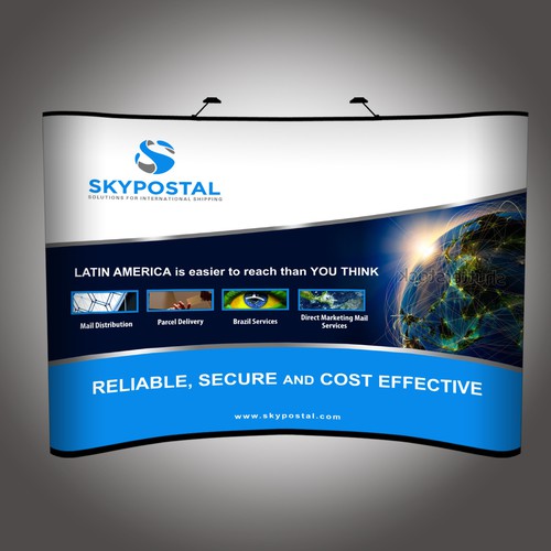 SkyPostal Trade Show Designs