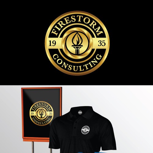 Design a logo for Firestorm Consulting, LLC