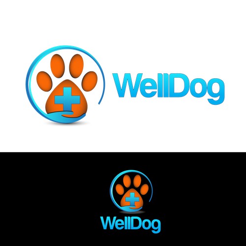 "welldog" .  DOG REHAB NEEDS A NEW LOGO!!