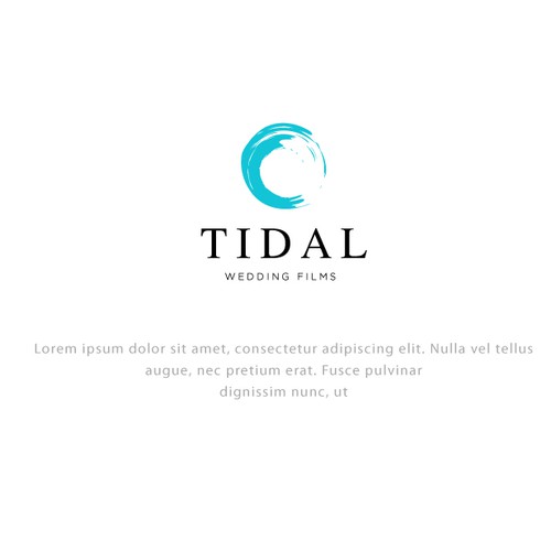 Logo design for TIDAL WEDDING FILMS