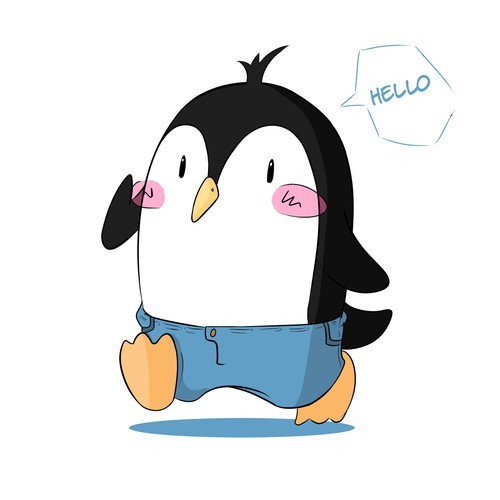mascot pinguin revision