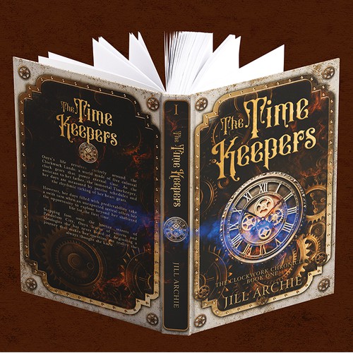 A Steampunk book cover AVAILABLE for SALE