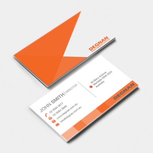 Degnan Business Card Proposal