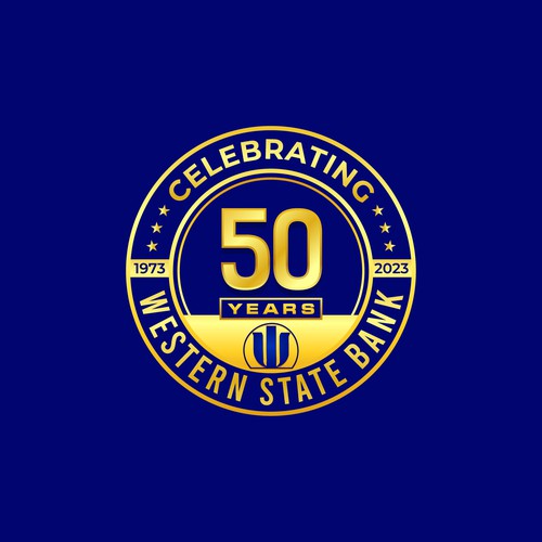 Western State Bank Need a 50th anniversary commemorative logo that incorporates our existing logo.