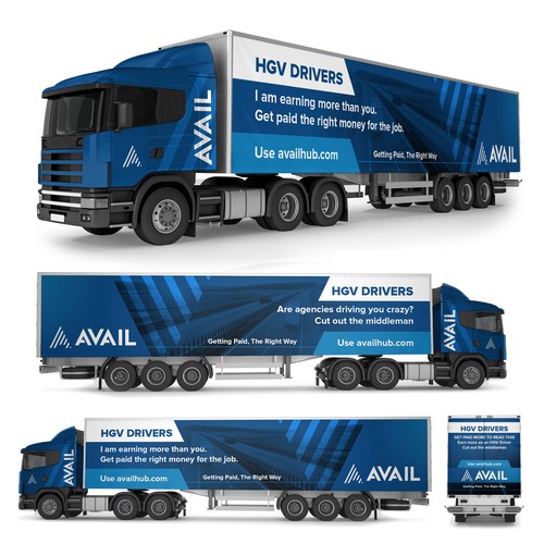 Lorry / Truck Wrap advertising