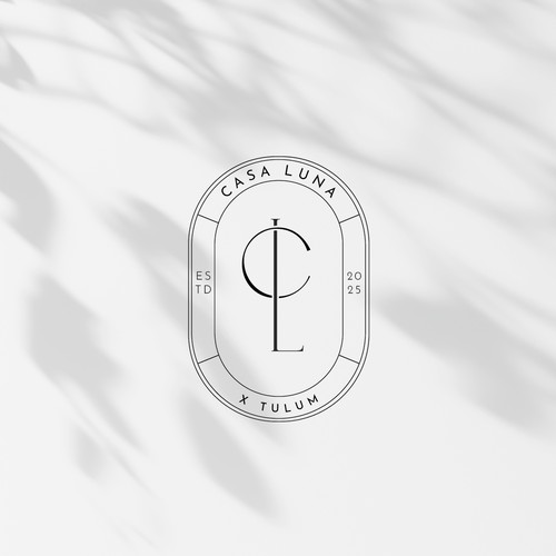 Elegant Initial Logo for an Air Bnb
