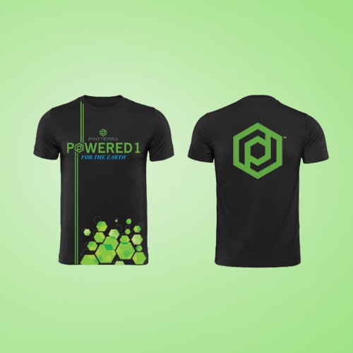 Powered T Shirt Design