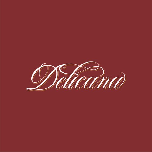 DELICANA LETTERING LOGO CONCEPT