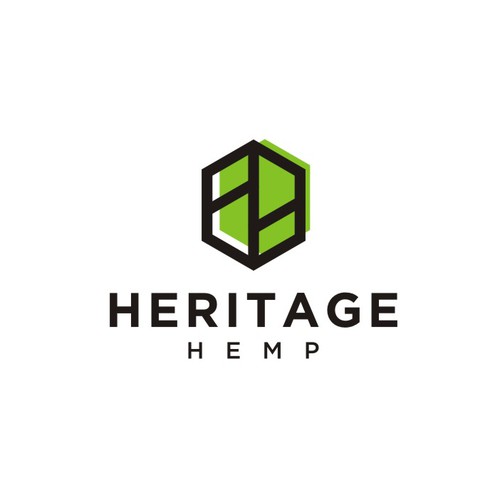 Bold modern logo for CBD products company