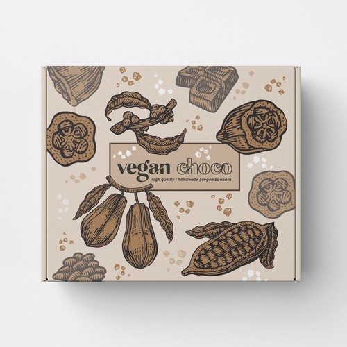 Vegan Chocolates Packaging