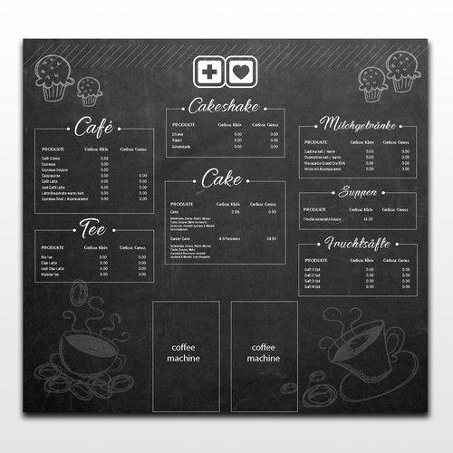 Menu board Design { Final Round}