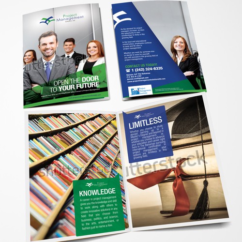 Create a brochure for Project Management Solutions Ltd.