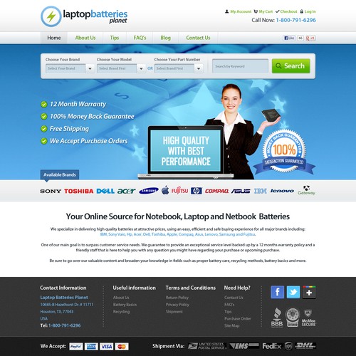 **Looking for you** to design our E-commerce website