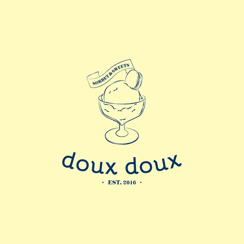 Logo design for Doux Doux