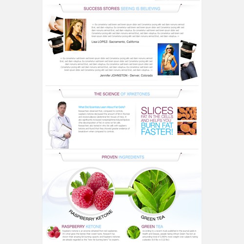 website design for XRKetones