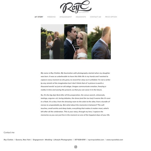 Optimisation of Roy C Photography