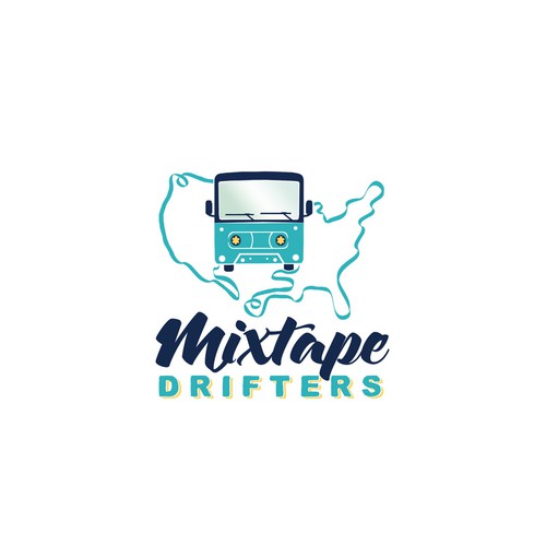 Logo for mixtape drifters