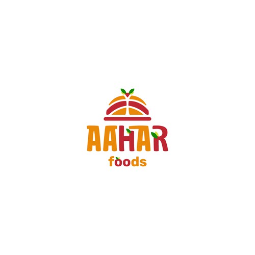 Aahar logo concept