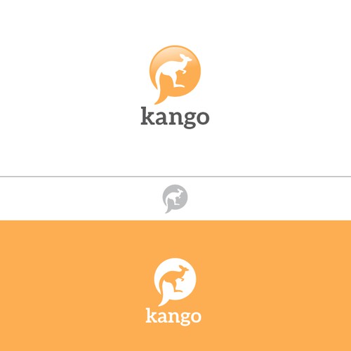 Create a logo, mascot, badge for Kango!