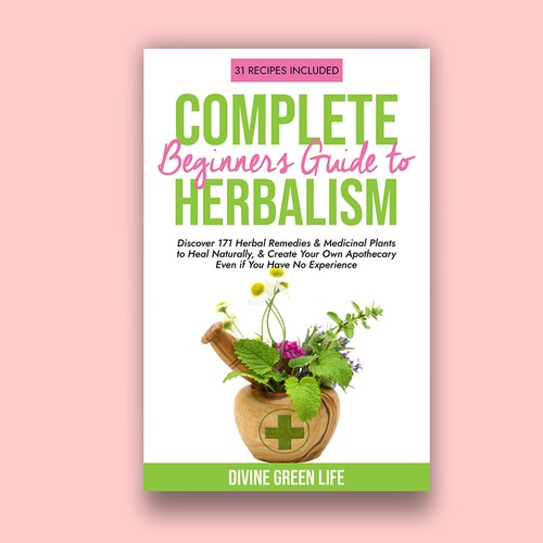 Book Cover with a Clean Fresh Healthy Vibe