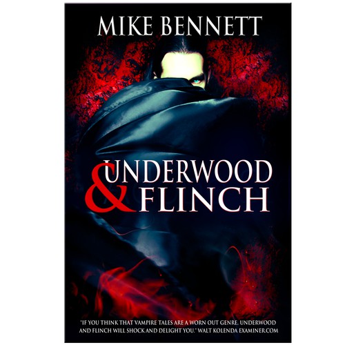 Underwood and Flinch Book-Cover design