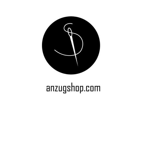 Simple logo for designer shop