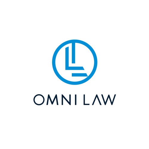 Modern, tech-savvy law firm logo design
