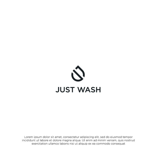 Just Wash Simple Logo
