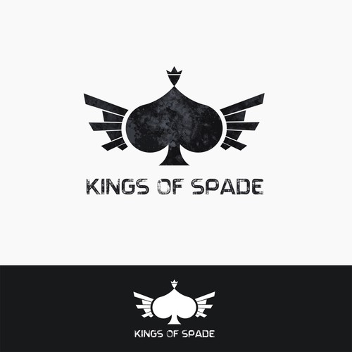 Band logo concept for Kings Of Spade