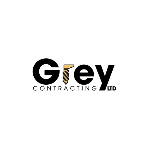Name Card And Logo Grey Contracting