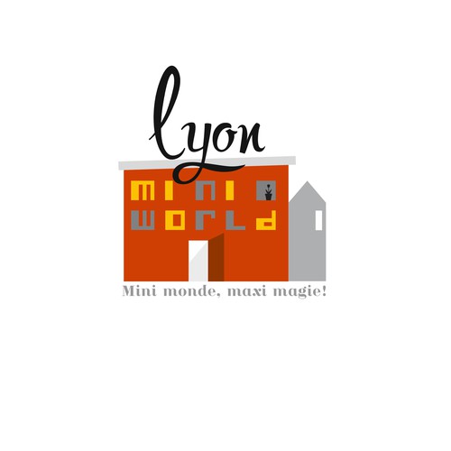 logo for the park of miniatures in Lyon