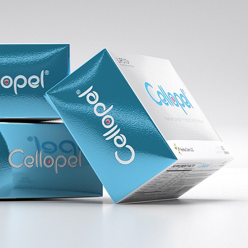Packaging design for skin care supplement