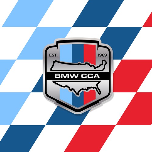 Grille Badge Design for BMW Car Club