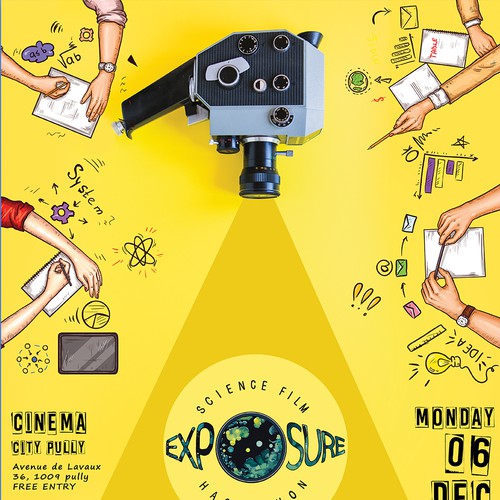Cinema event poster